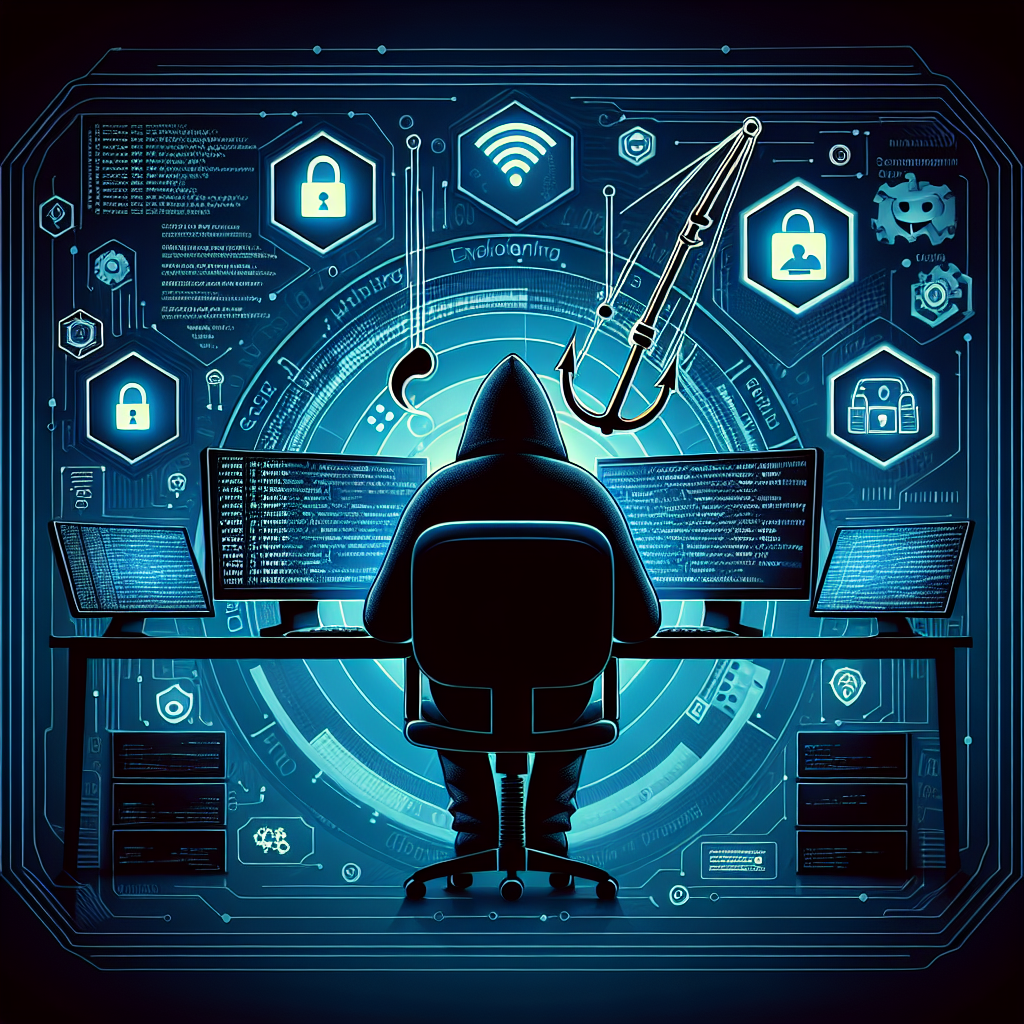 "Infographic illustrating social engineering tactics used by hackers in phishing campaigns, highlighting key strategies and defenses against cyber threats."