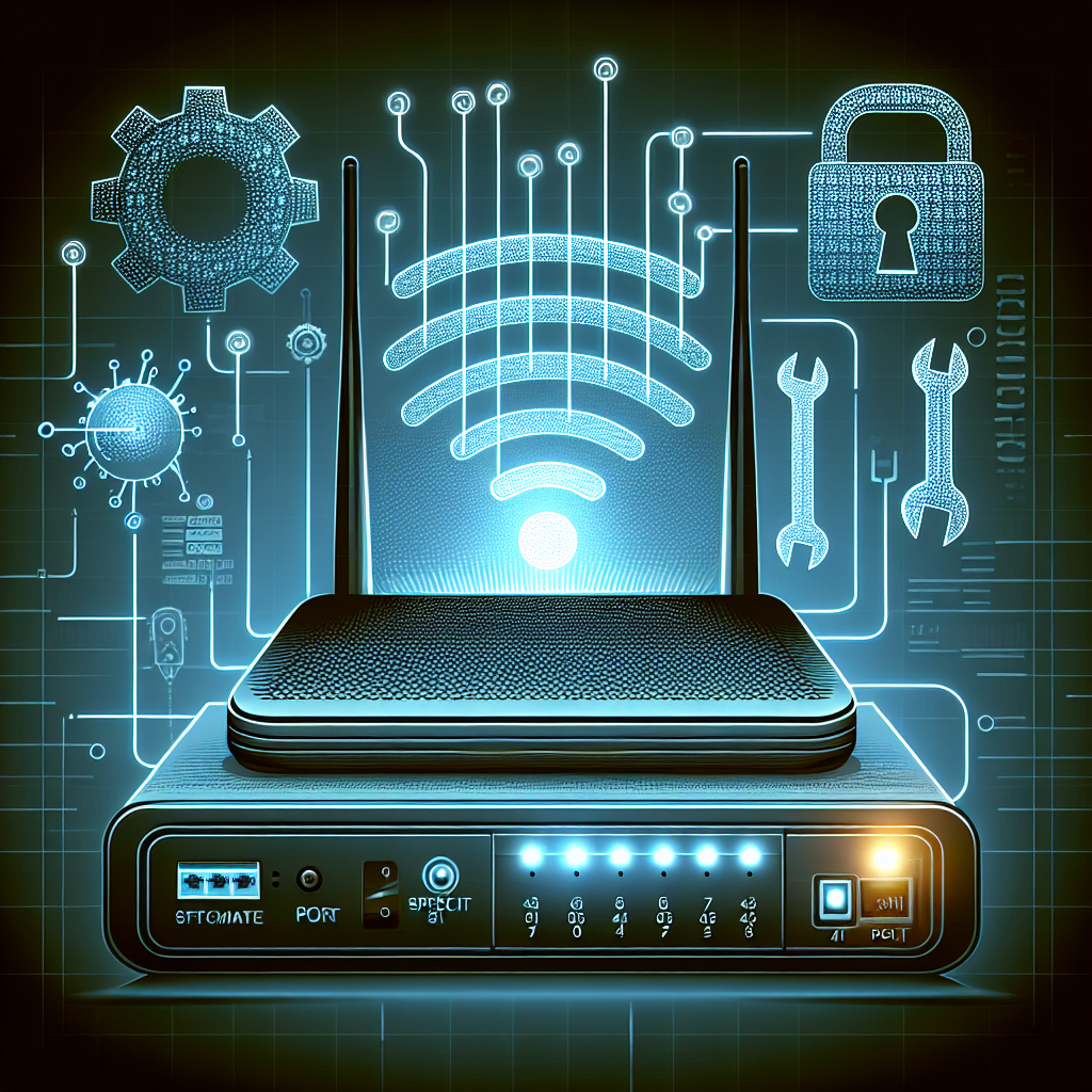 How do I set up port forwarding on my router?